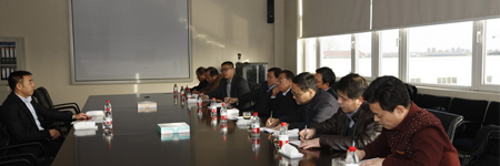 原煤炭工業(yè)部副部長(zhǎng)、原全國(guó)政協(xié)常委張寶明來(lái)景津參觀