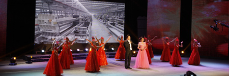 景津裝備股份有限公司新年晚會(huì)在德州廣播電視臺(tái)演播大廳